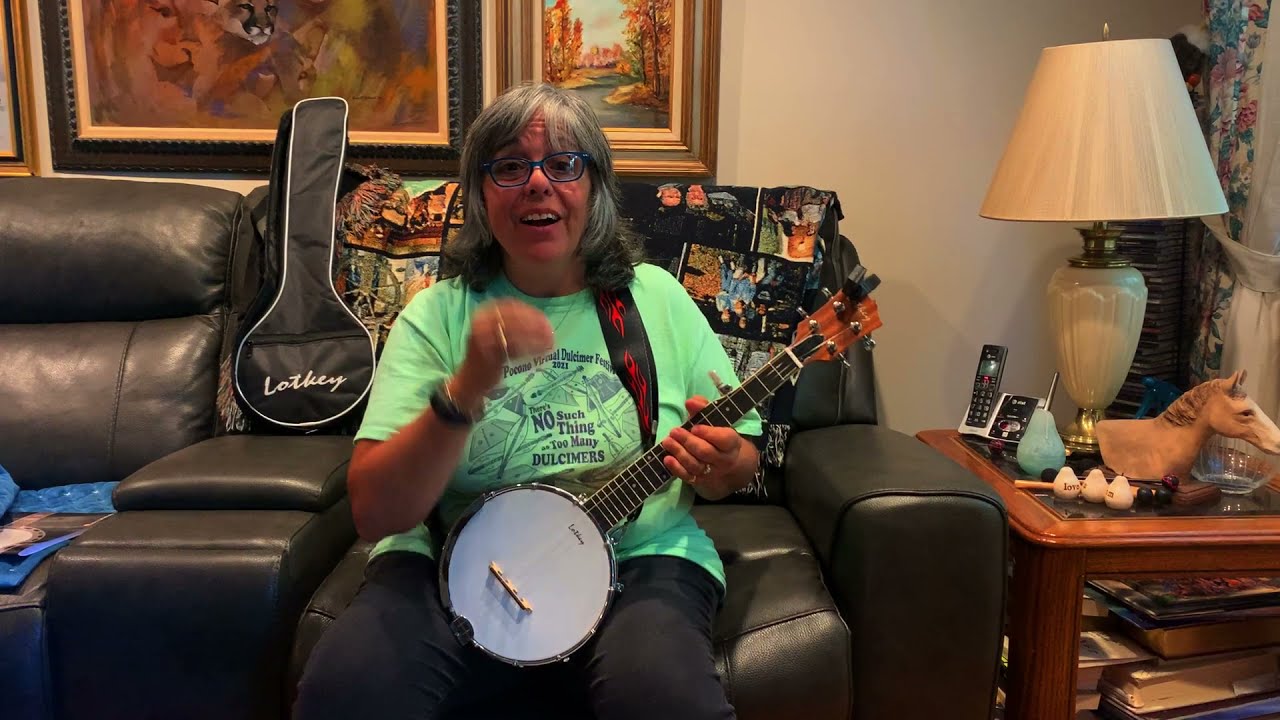 Lotkey Mini 5 String Banjo Unboxing/Bridge Placement/and Musical Demos/sung and instrumentals!!
