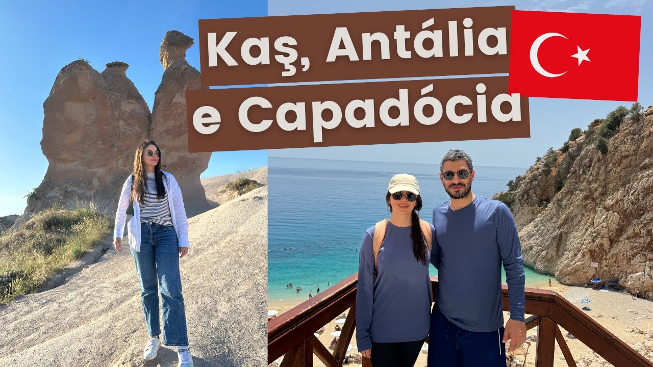 Vlog: Reviera Turca Kaş na Antália e Capadócia