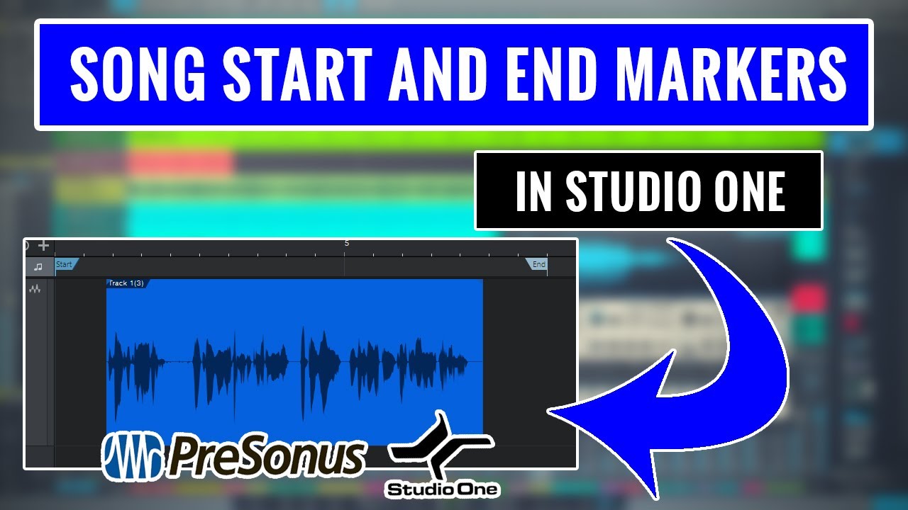 Studio One:Song Start and End Markers - OBEDIA.com