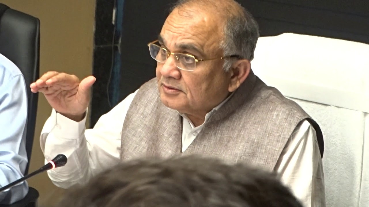 Anup Chandra Pandey  chief secretary of Uttar Pradesh briefs media after 112th GNIDA board meeting