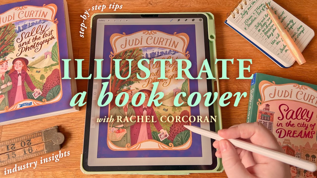 How I Illustrate a Book Cover ✿ My Life as an Irish Illustrator ✿ Procreate Tutorial, New York Story