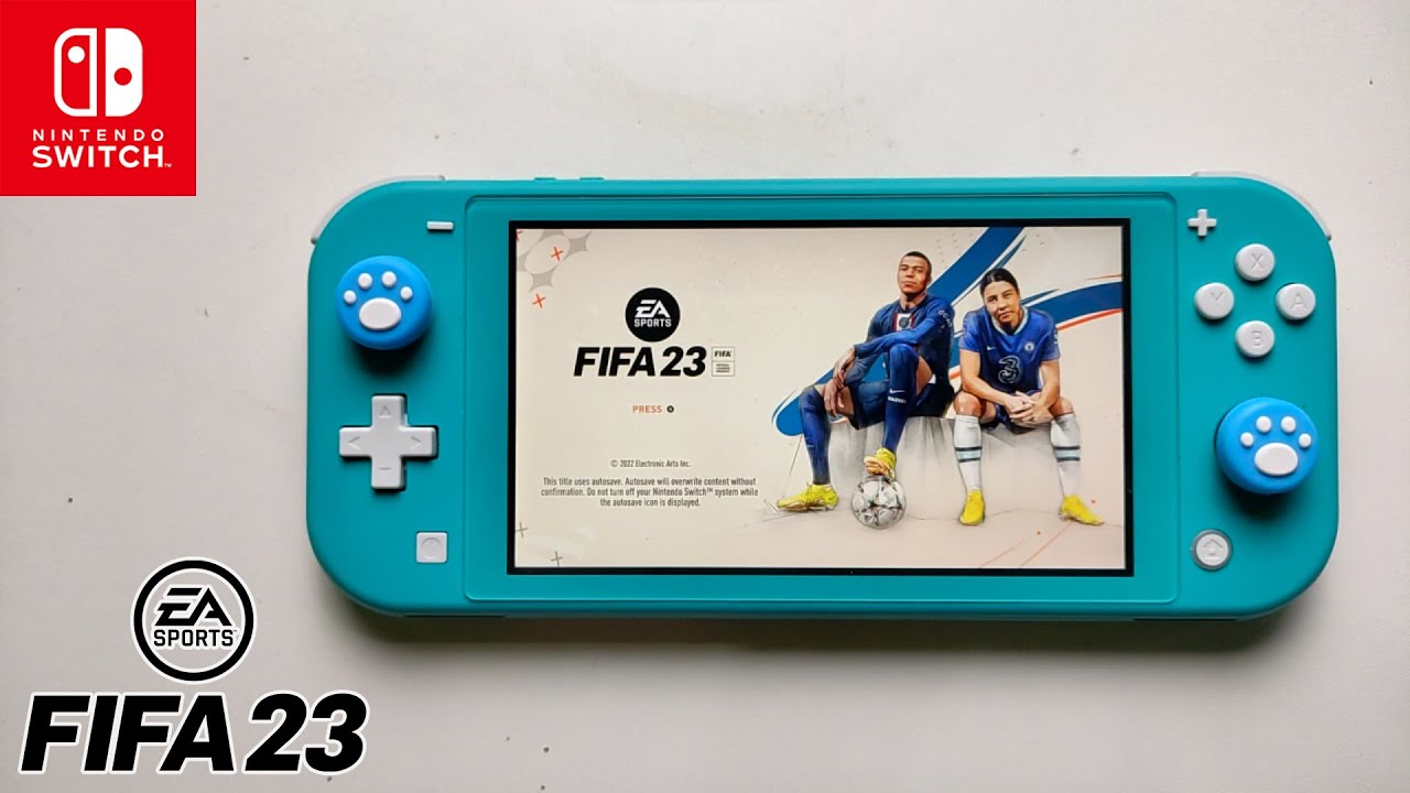 FIFA 23 Nintendo Switch Lite Gameplay