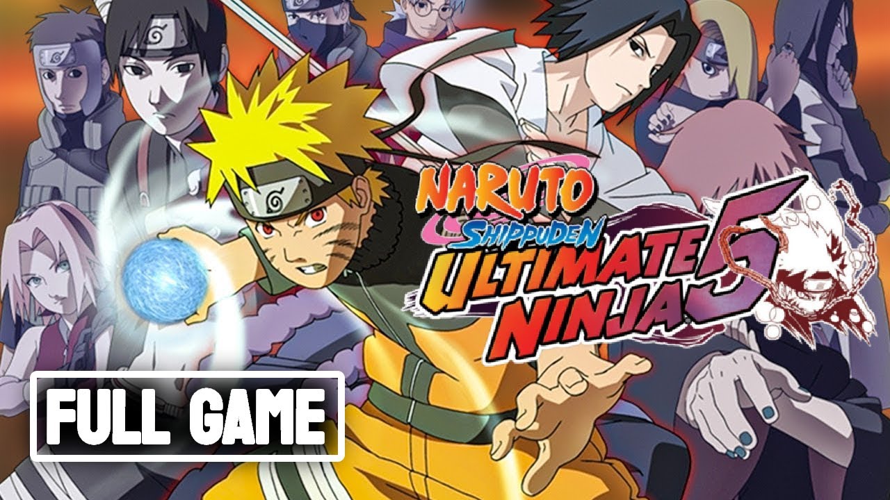 Naruto Shippūden: Ultimate Ninja 5 - FULL GAME Walkthrough (No Commentary)