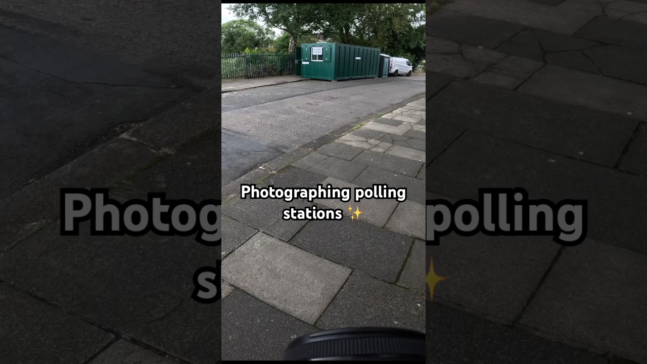 The polling station photography content you never knew you needed! #photography #pollingstation