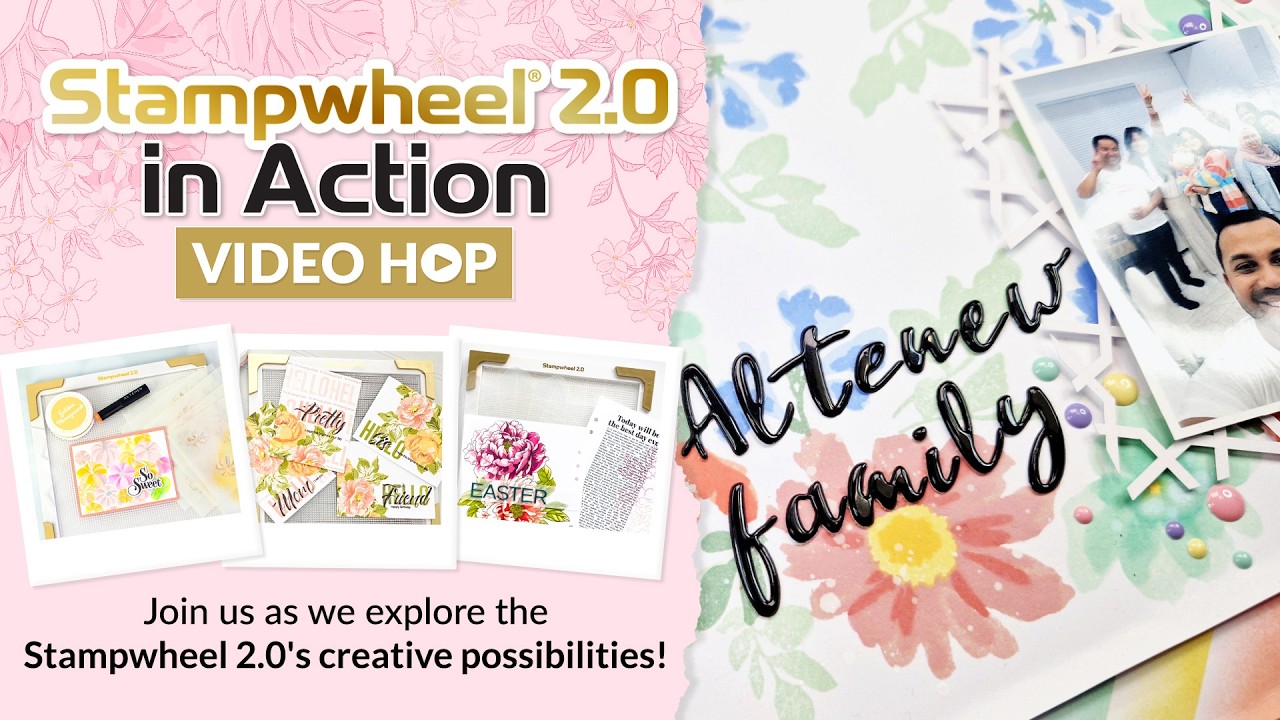 Make a Statement Piece in Minutes with Altenew's Stampwheel 2.0!