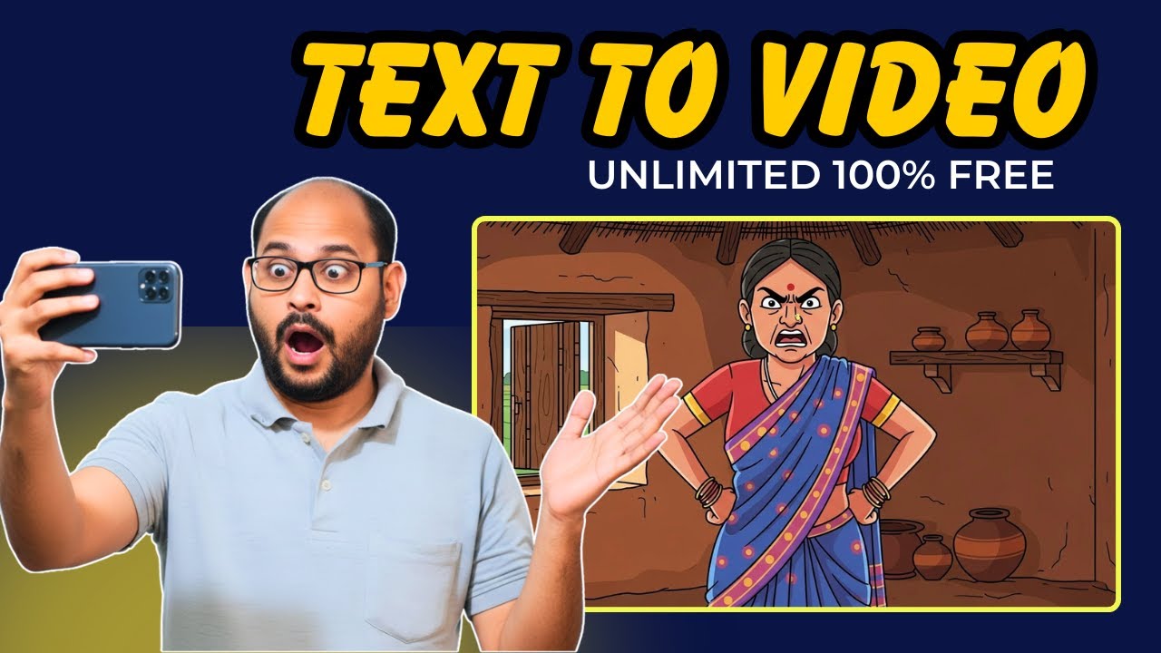 UNLIMITED text to video using AI FOR FREE | Story to video kaise banaye | text to image to video