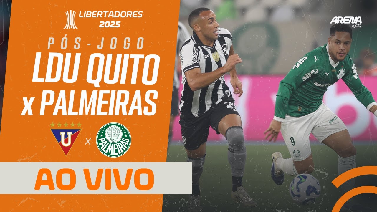 LDU 3x0 PALMEIRAS &ndash; P&Oacute;S-JOGO AO VIVO! LDU atropela o Palmeiras! 3x0 fora de casa!