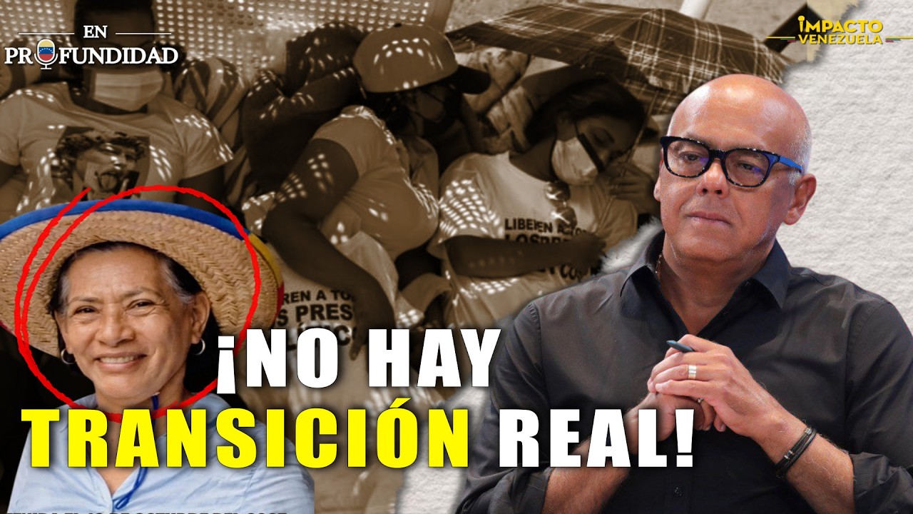 JORGE RODRÍGUEZ CHANTAJEA CON PRESOS POLÍTICOS | 🟠 Venezuela en profundidad
