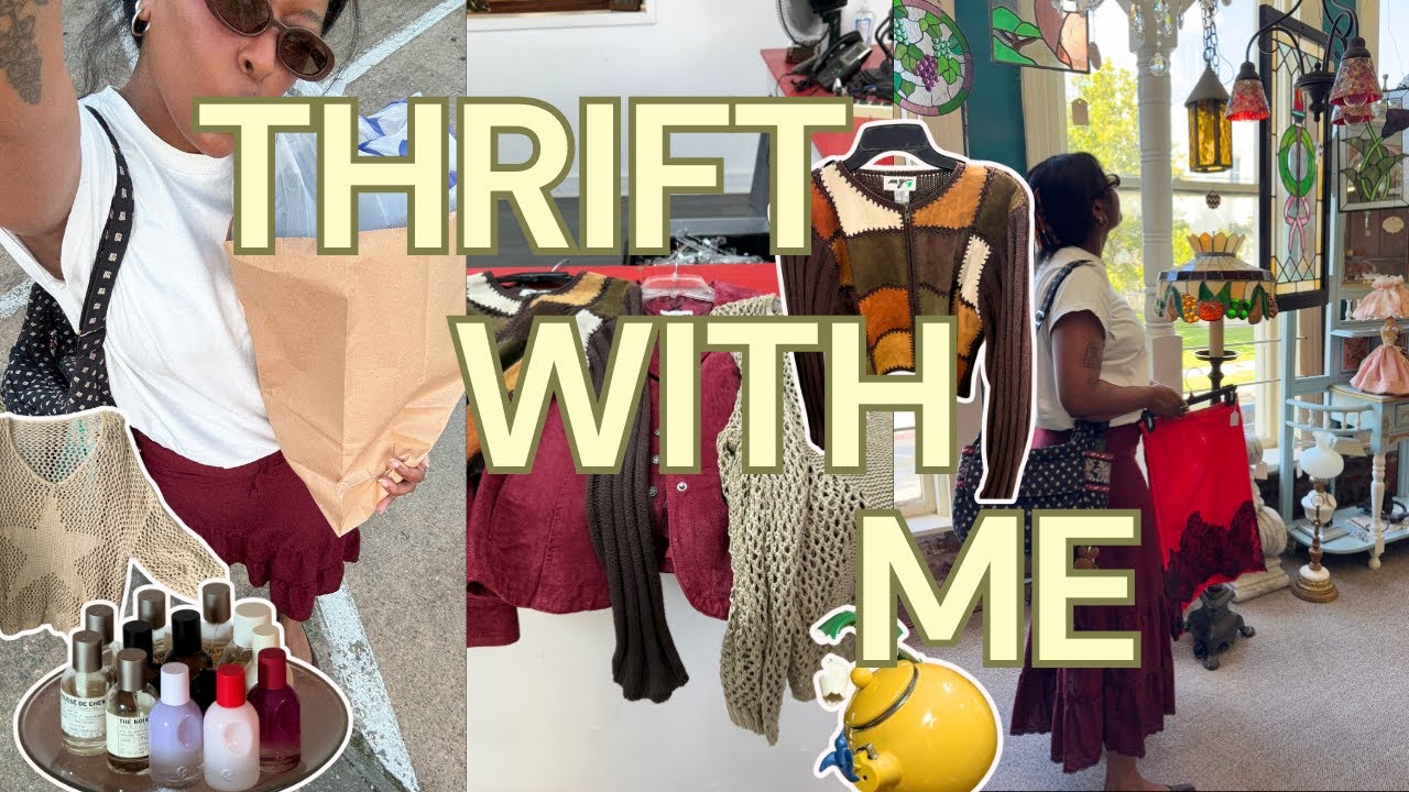 DID I THRIFT MY DREAM JACKET? 🍂 4 Thrift Stores 1 Small Town