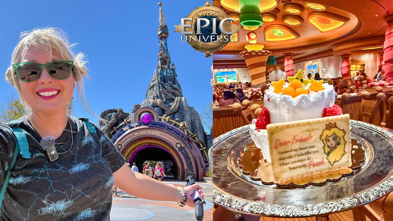 We're BACK at Epic Universe! Our Family's First Visit, BEST Rides & Food (Full Day & Night!)