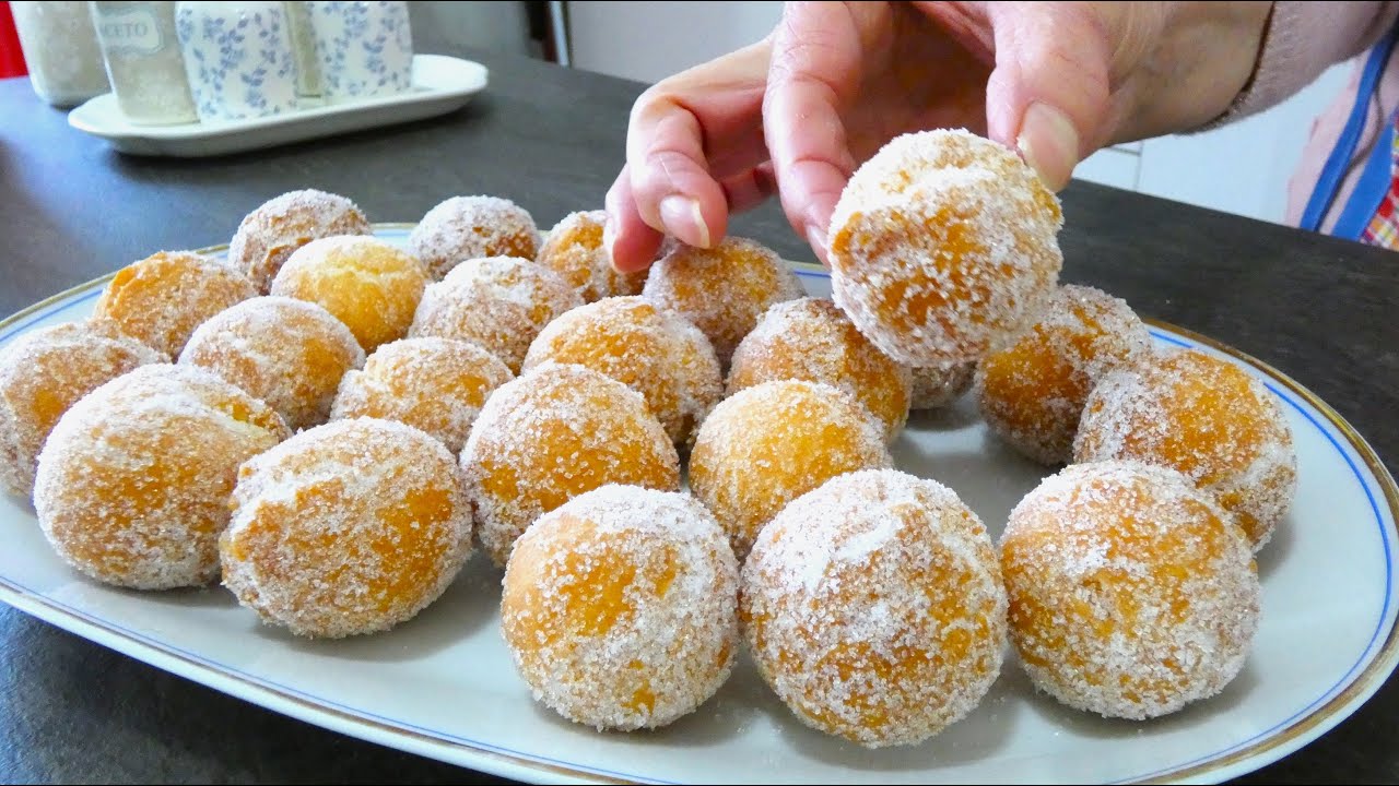 Очень вкусный итальянский карнавальный десерт 😍 Castagnole Napoletane