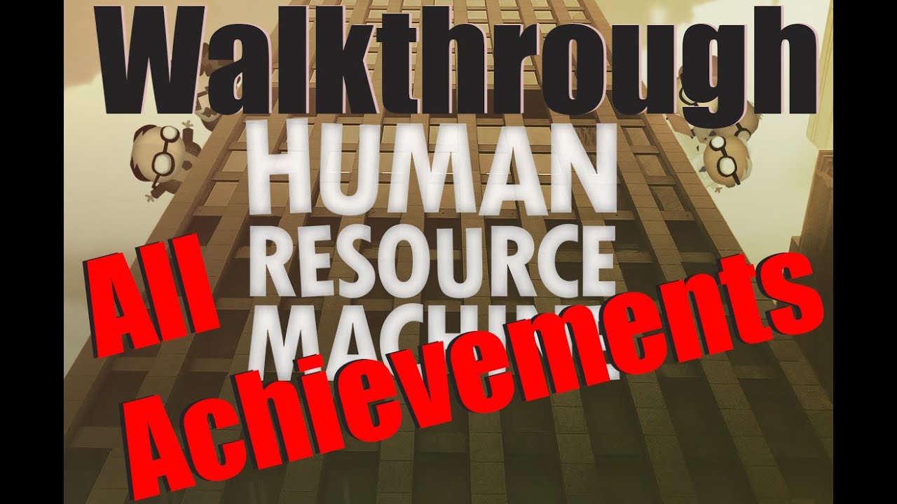 Human Resource Machine - Countdown/Multiplication Workshop