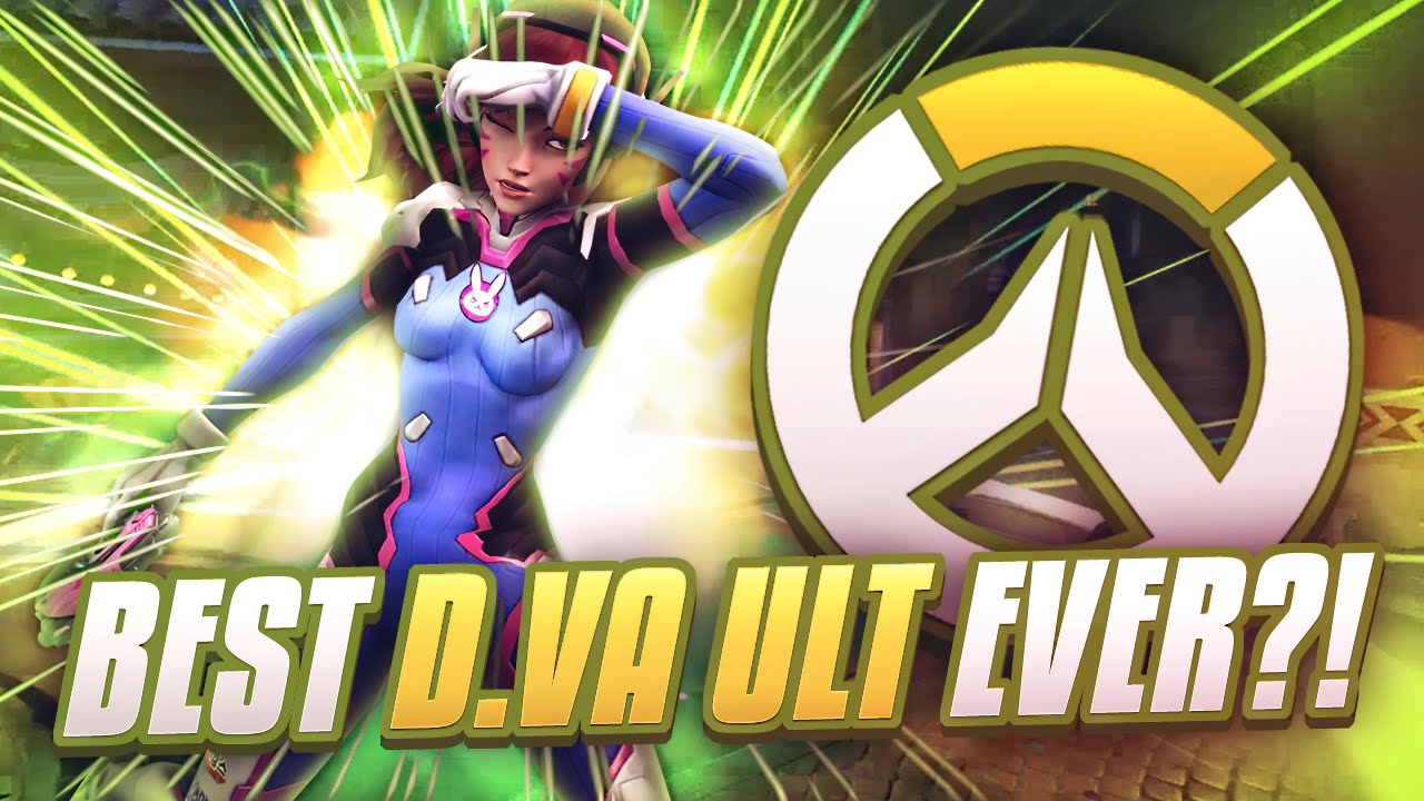 BEST D.VA ULTIMATE EVER?! - OVERWATCH COMPETITIVE GAMEPLAY w/ Ethan & JJ