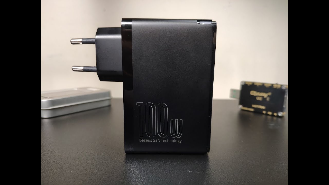 Обзор зарядного устройства Baseus GaN 100W