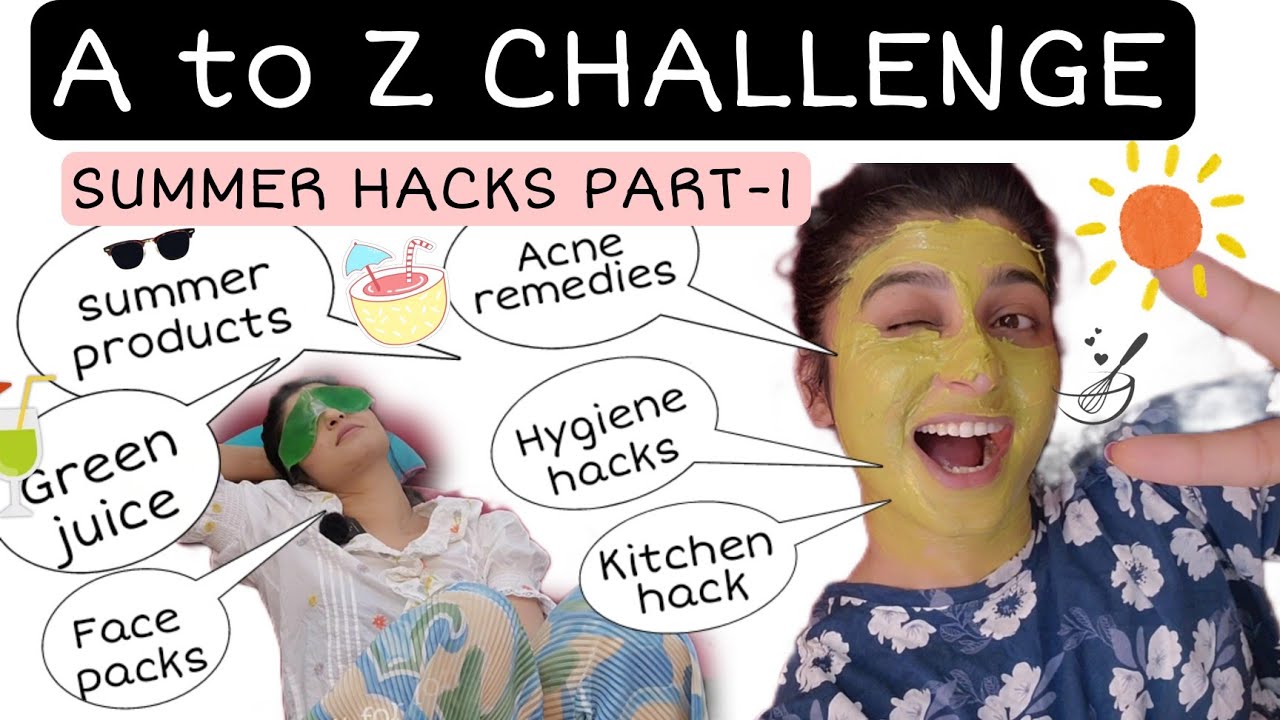 A to Z Summer Challenge || PART-1 || ಬೇಸಿಗೆಯಲ್ಲಿ ಹೀಗೆ ಮಾಡಿ🤪🥰||ADITI PRABHUDEVA #summer  #summervibes