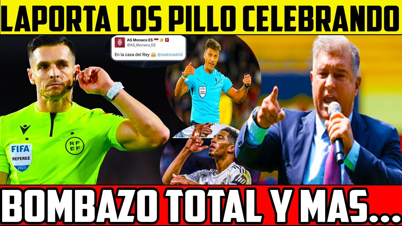 🤬ESCANDALO, LAPORTA PILLO A LOS ARBITROS CELEBRANDO EL ATRACO, EL CTA SE LAVA LAS MANOS.. 💣
