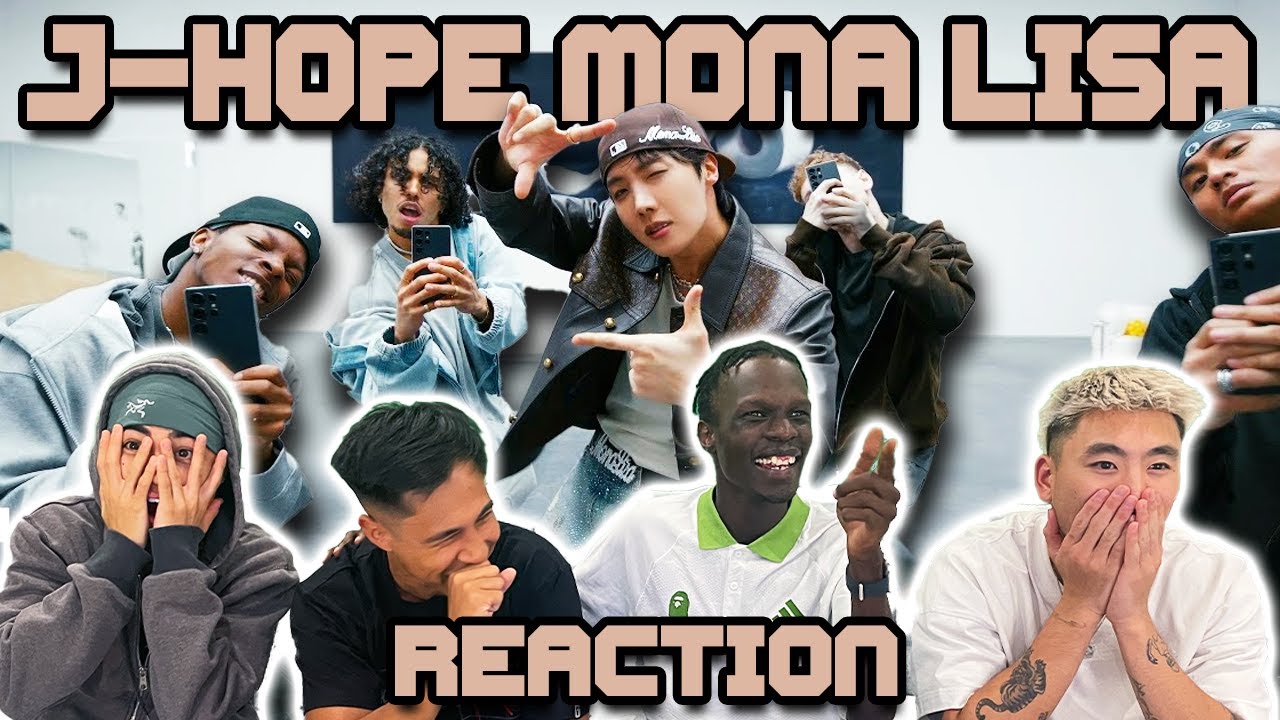 OUR FIRST TIME WATCHING J-HOPE MONA LISA! - MV + LIVE + STUDIO CHOOM