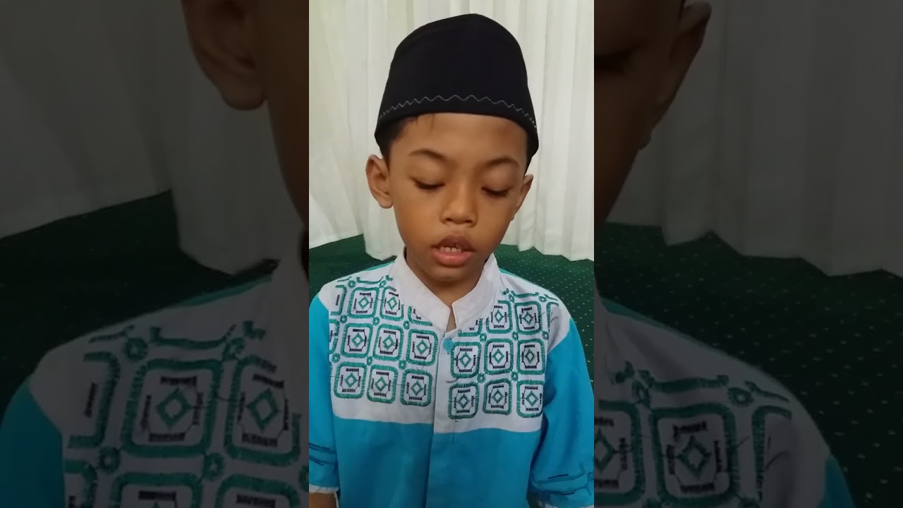 mas Alvaro santri TPQ Uswaha Singomayan Banyuwangi