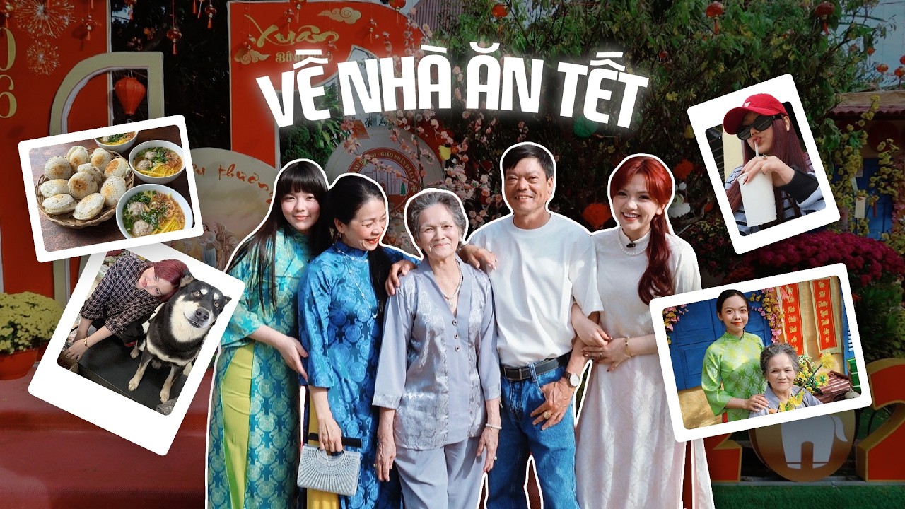 VLOG #17: VỀ NH&Agrave; ĂN TẾT | Bảo H&acirc;n Helia