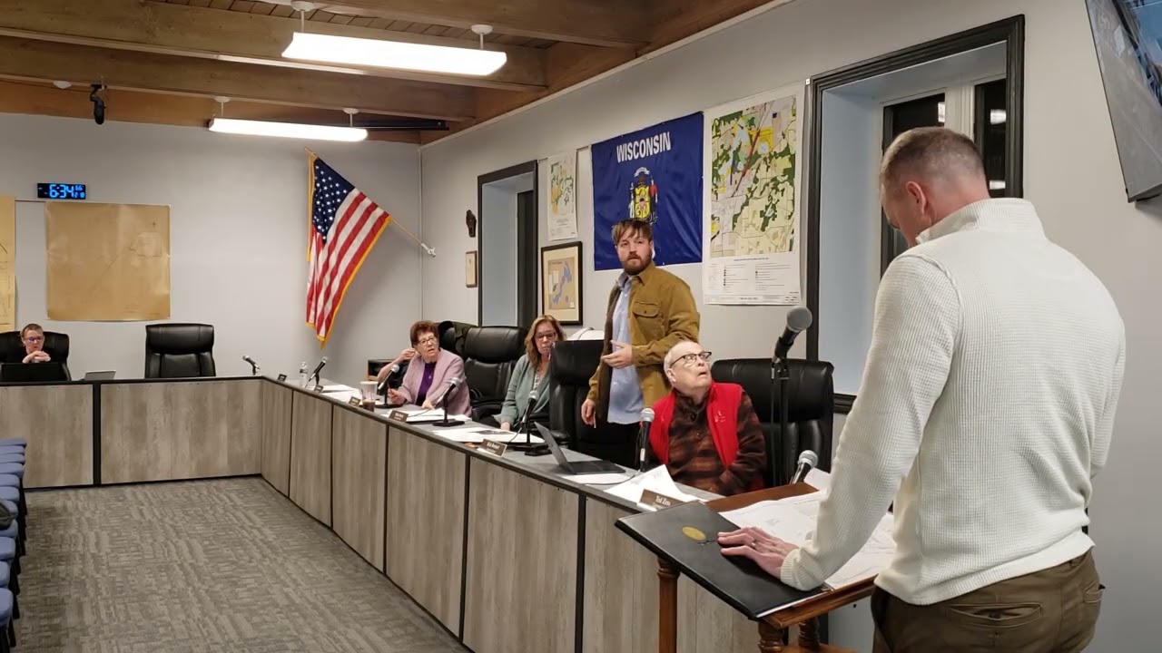 Town of East Troy Planning Commission meeting video # 1  2-18-26 6:30 pm Town Hall. 