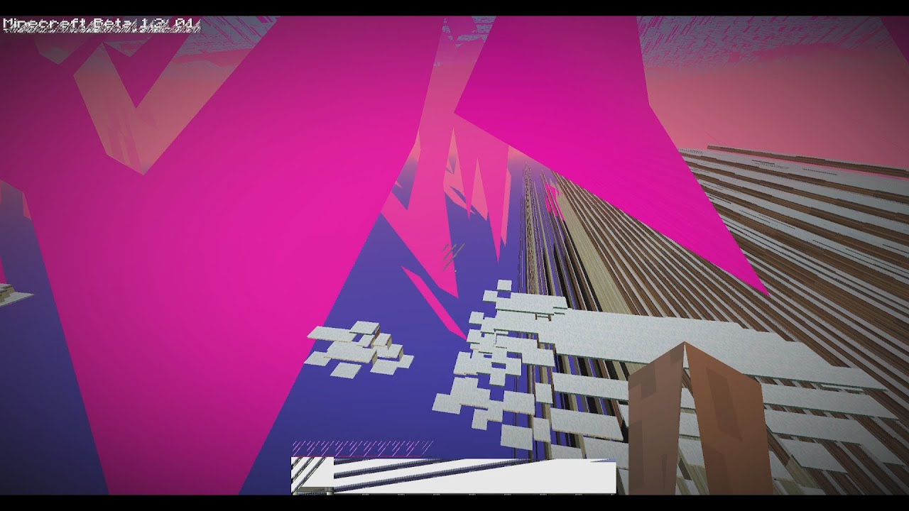Minecraft Beta Corruption Highlights