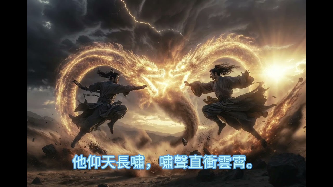 金庸世界關：喬峰 vs 郭靖！降龍十八掌巔峰對轟，雙龍撕裂長空！