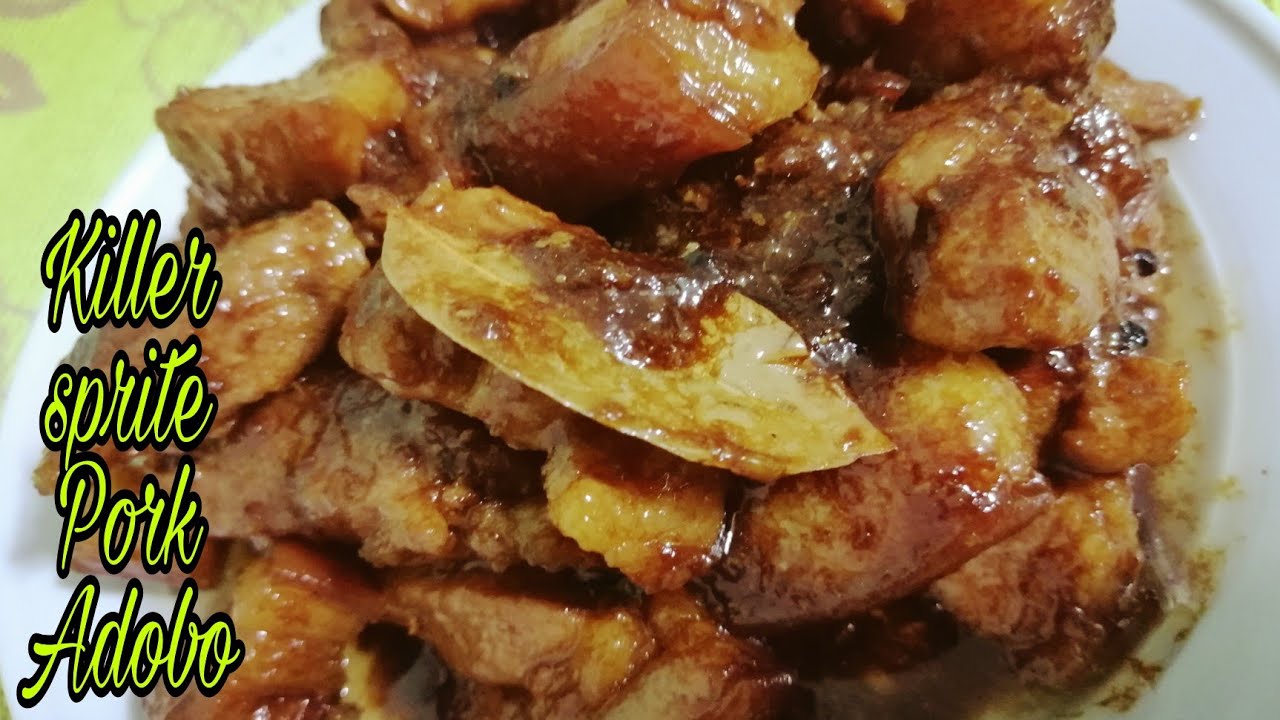 How to cook Pork Adobo with sprite | Pork Adobo Recipe