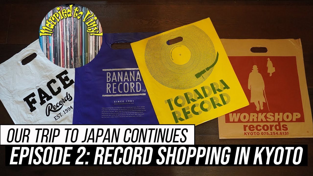 Japan Trip Continues...Day 1: Record Shopping In Kyoto!