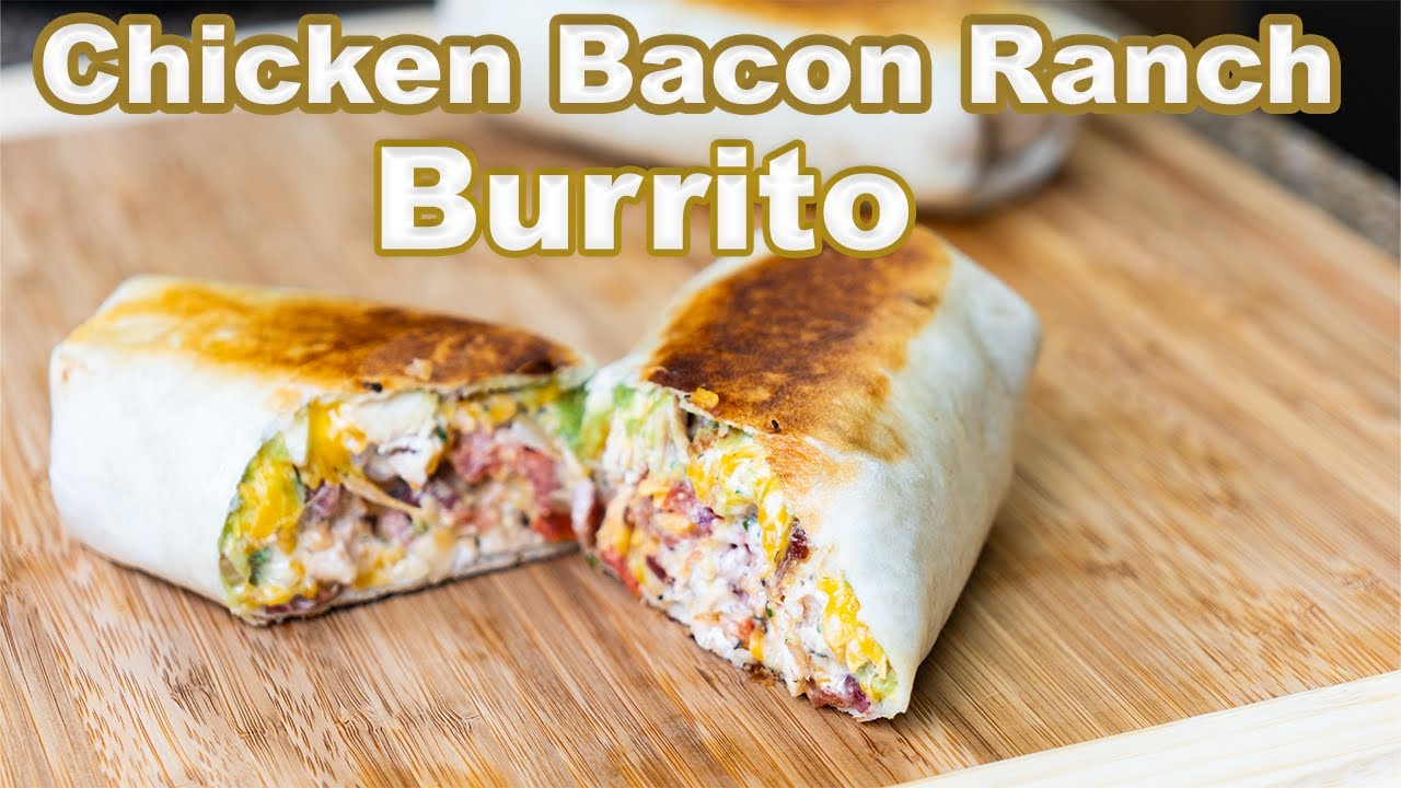 Chicken Bacon Ranch Burrito: A Flavor Explosion!