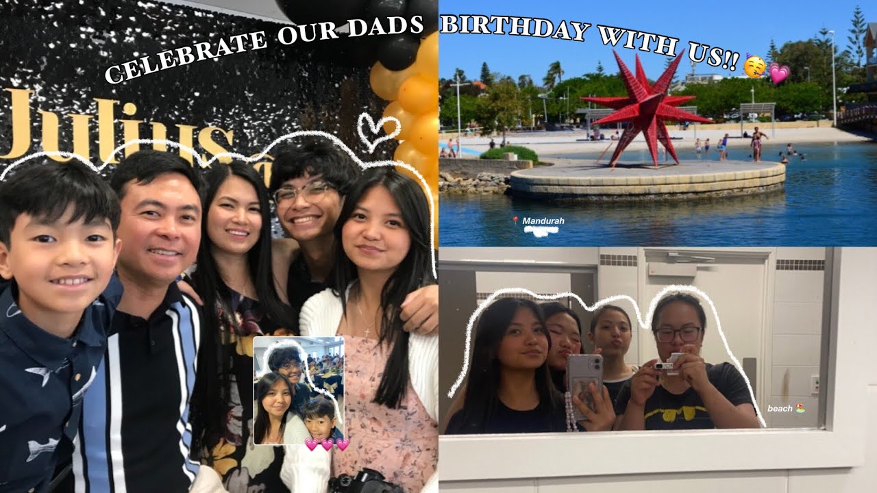 Come Celebrate Our Dad's 40th Birthday With Us!!🥳💗||2024