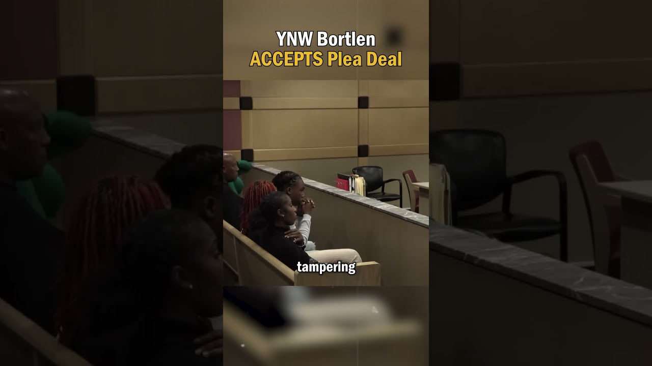 YNW Bortlen ACCEPTS Plea Deal in Court 😱#ynw #ynwbortlen #news #ynwmelly