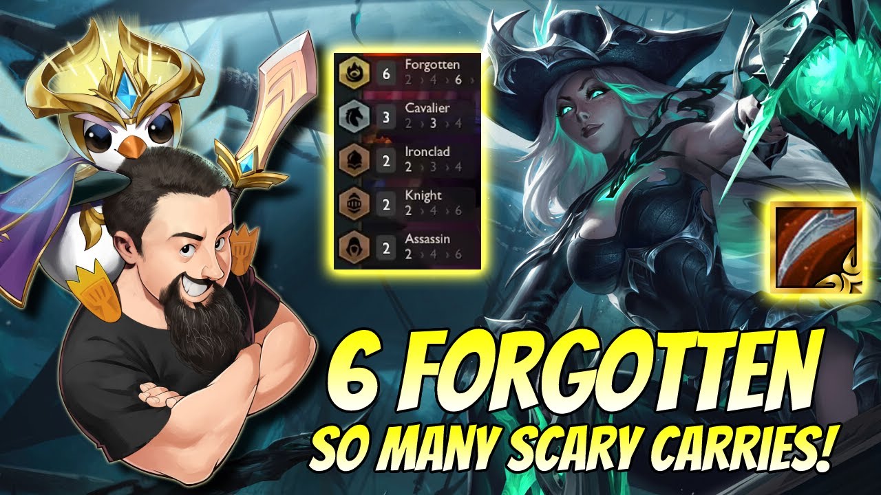 6 Forgotten - So many scary carries! | TFT Reckoning | Teamfight Tactics
