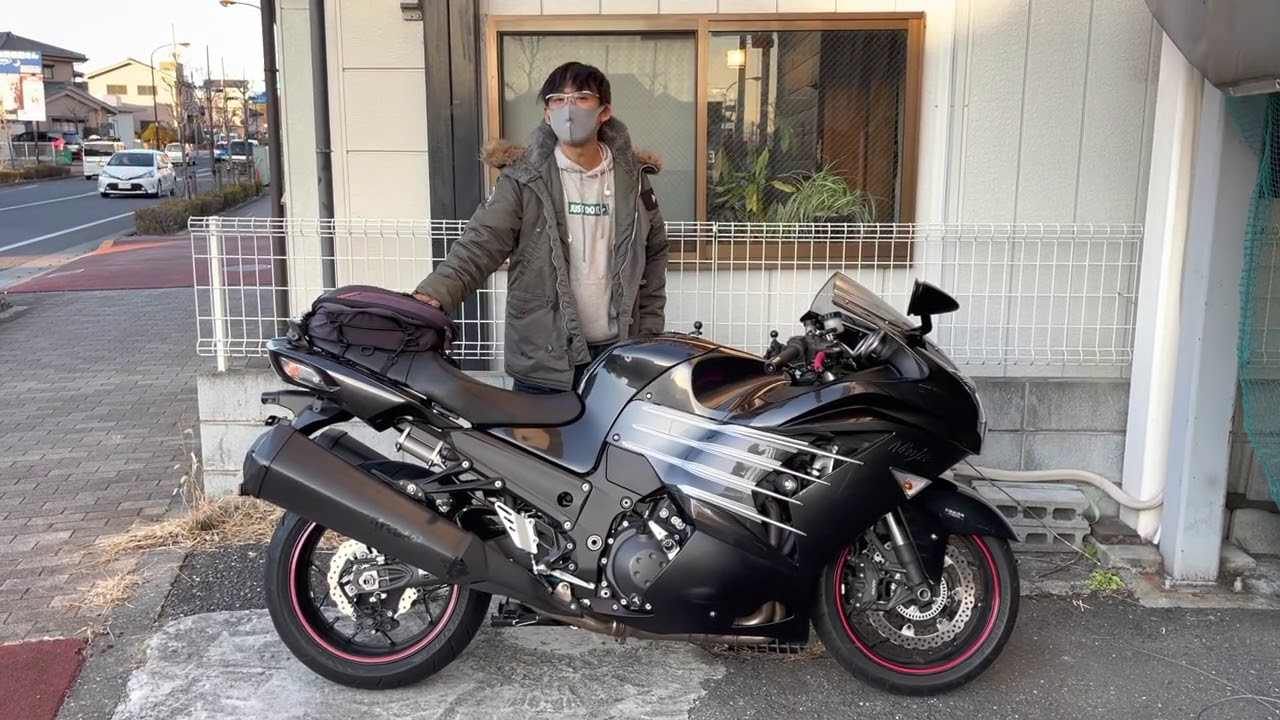 KAWASAKI ZX-14R ABS(2016) ナイトロン装備(2オーナー車：6400km)参考動画