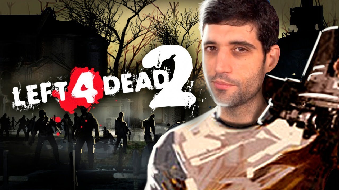 PRIMEIRA VEZ jogando Left 4 Dead 2, jogo HIST&Oacute;RICO