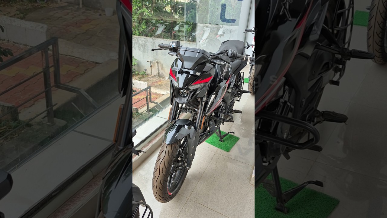 brand new bajaj pulsar N250 color black 🖤 🖤 bike  #foryou #video #ns200 @ymnvlogs