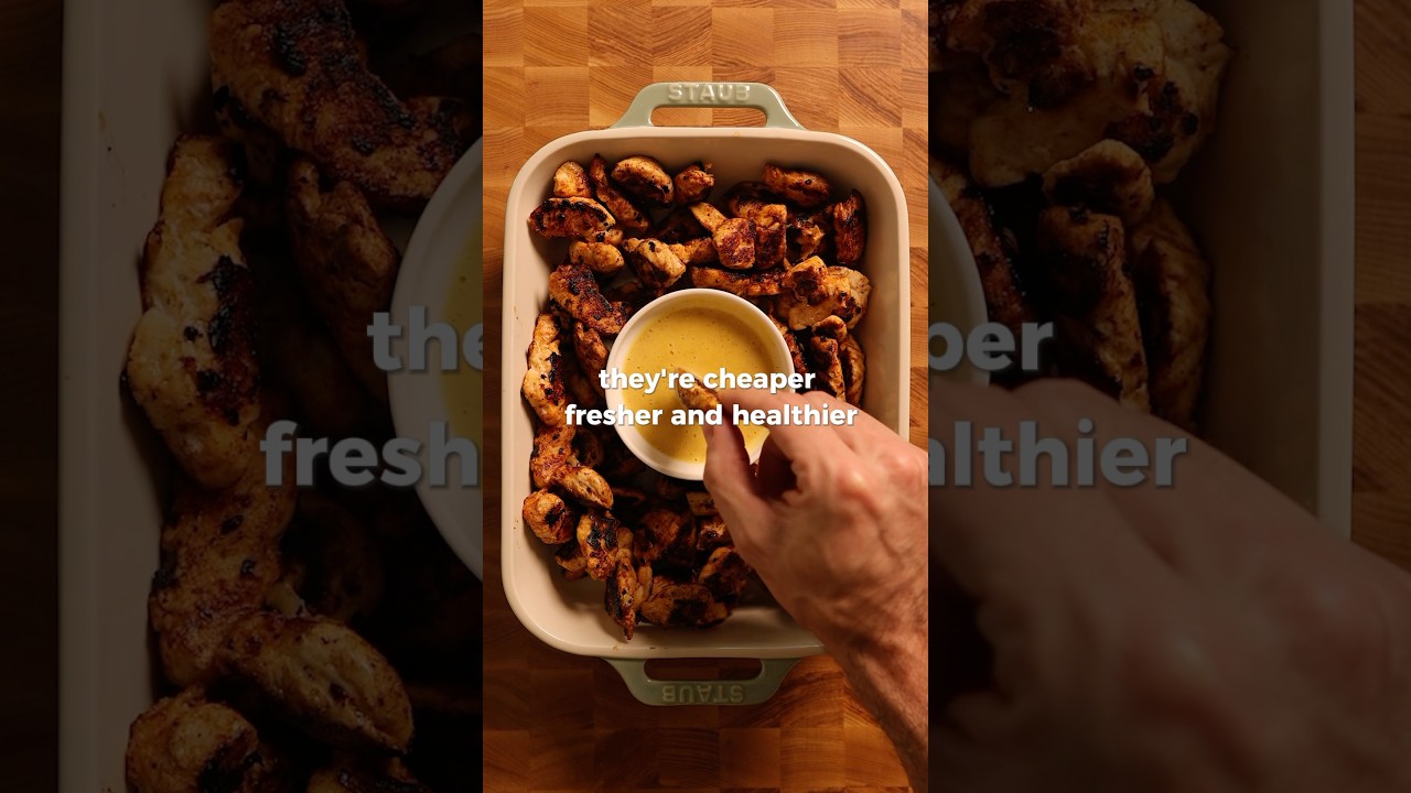 grilled chicken nugs from chick fil a #cooking #chicken