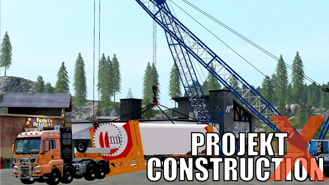 XXL PROJEKT CONSTRUCTION X!!! WIR BAUEN EIN WINDRAD - FARMING SIMULATOR 2017 #Roadto70k