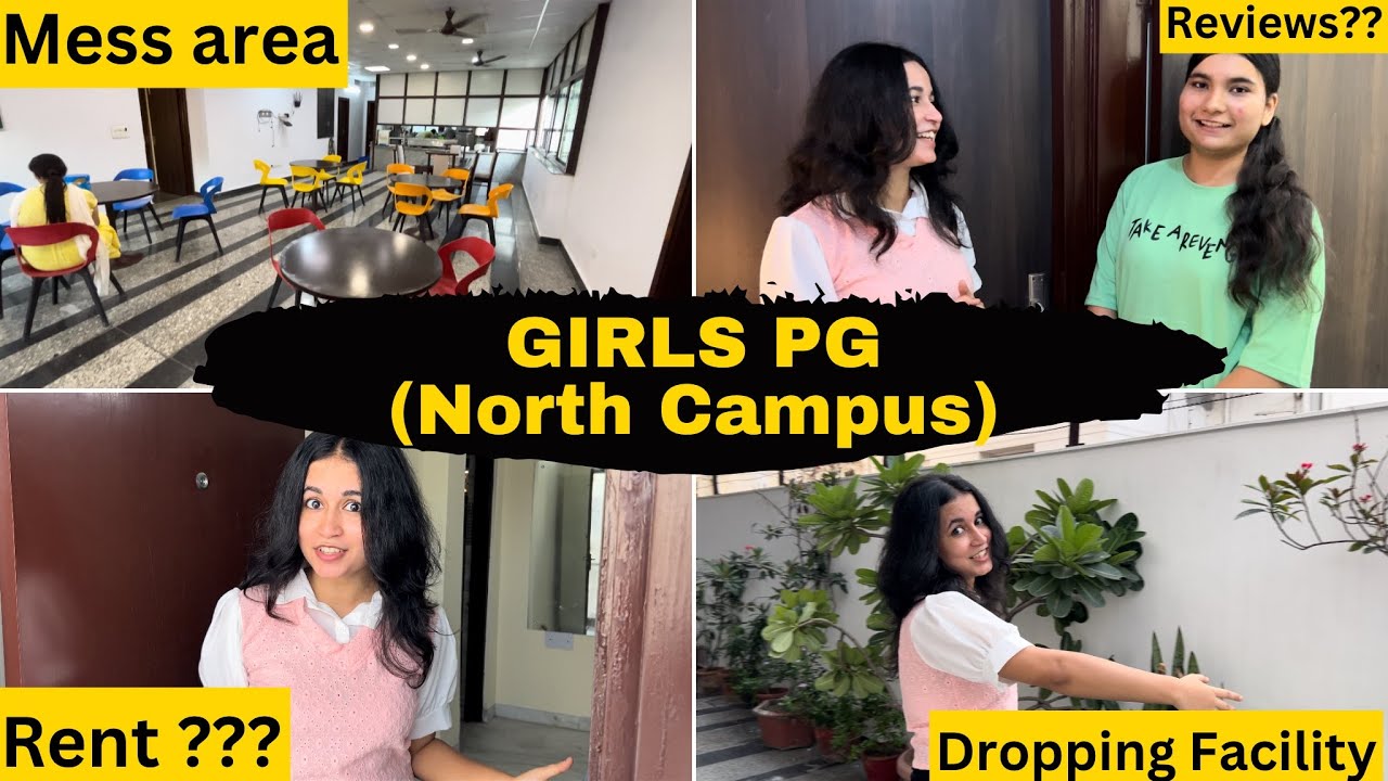 Best Girls PG FOR  IPCW & MIRANDA HOUSE 🔥 || Dropping Facility is available *No tension*
