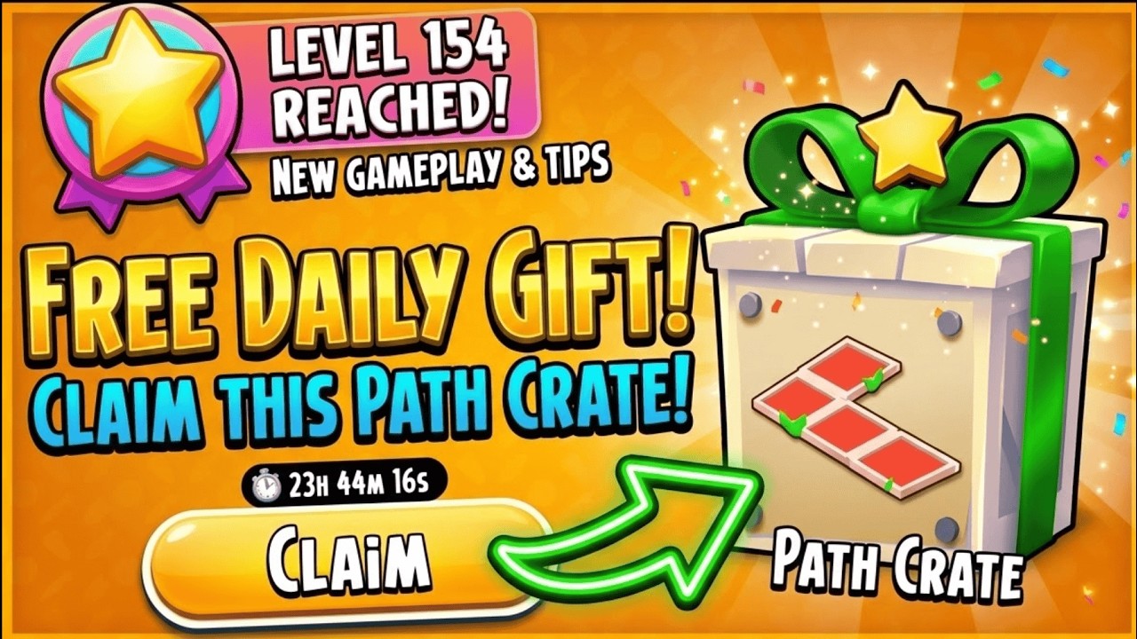 Hay Day: Claim FREE Crate 🎁 New Decoration Gift + Level 154 Gameplay #hayday