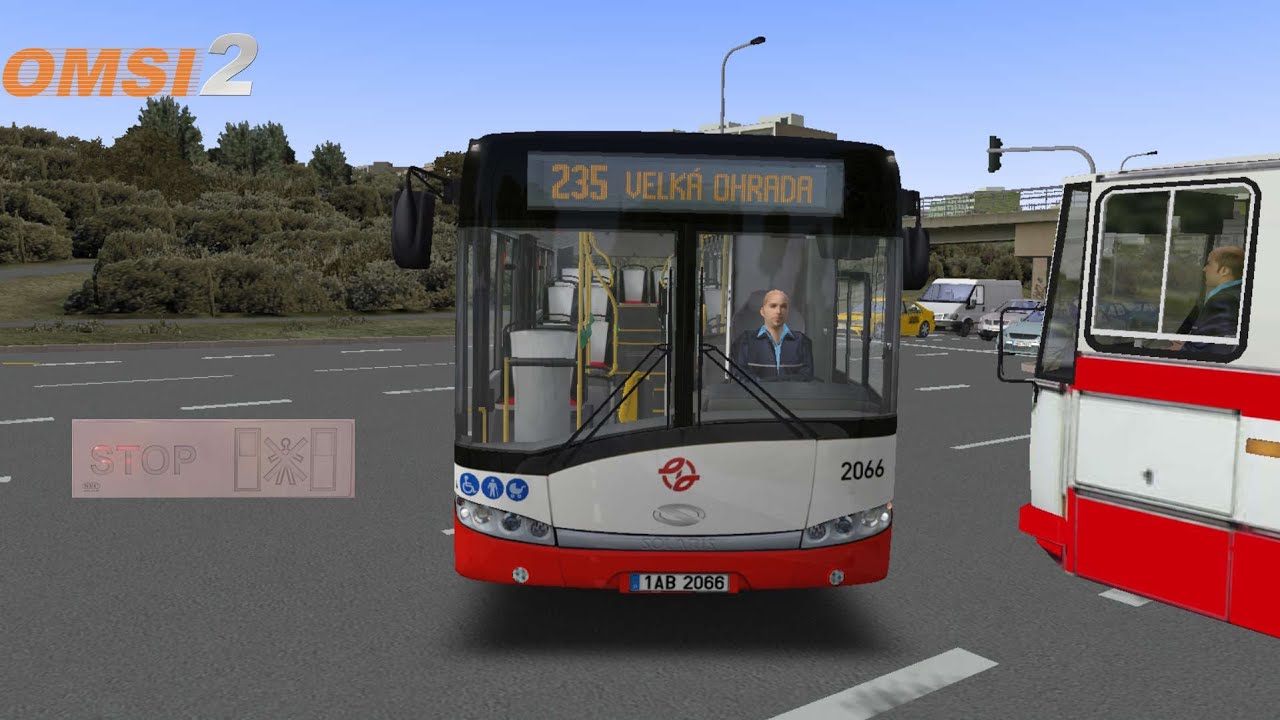 Omsi 2 #15...AFG Prague citybus, linka 235, Nové Butovice - Velká Ohrada