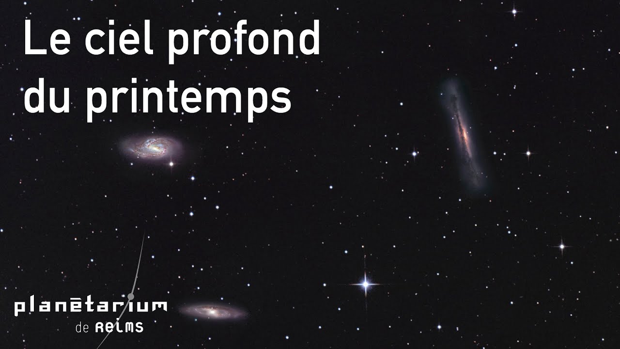 Le ciel profond du printemps