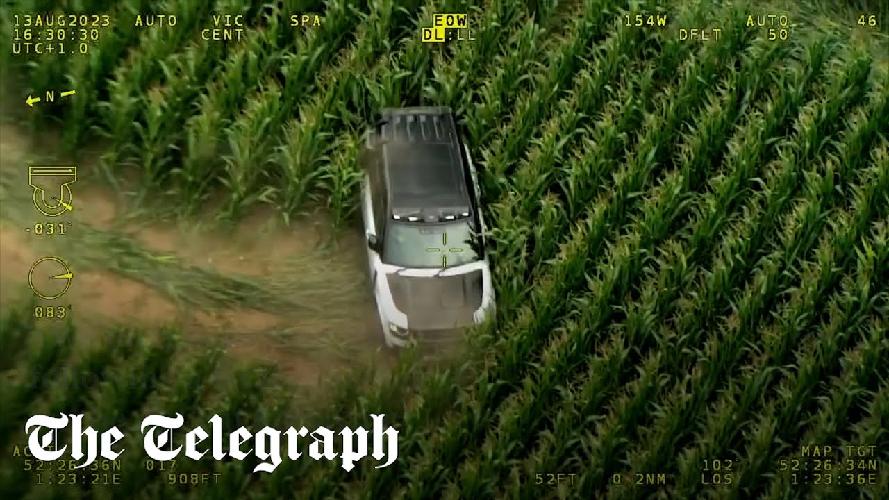 Police chase in Norfolk crop field ends in fatal crash