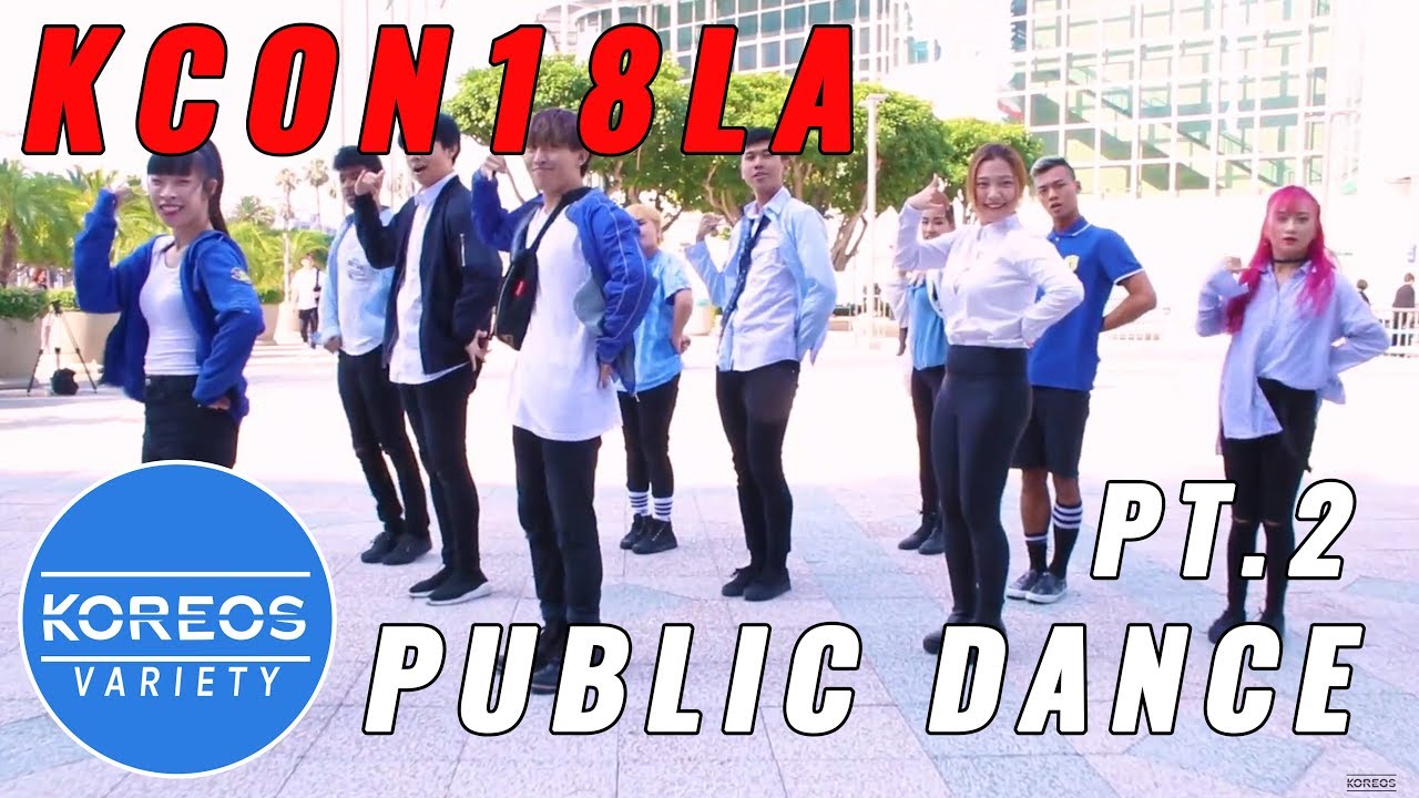 [KPOP IN PUBLIC] KCON18LA Public Dance Set 2 - Shine + Love U + Clap