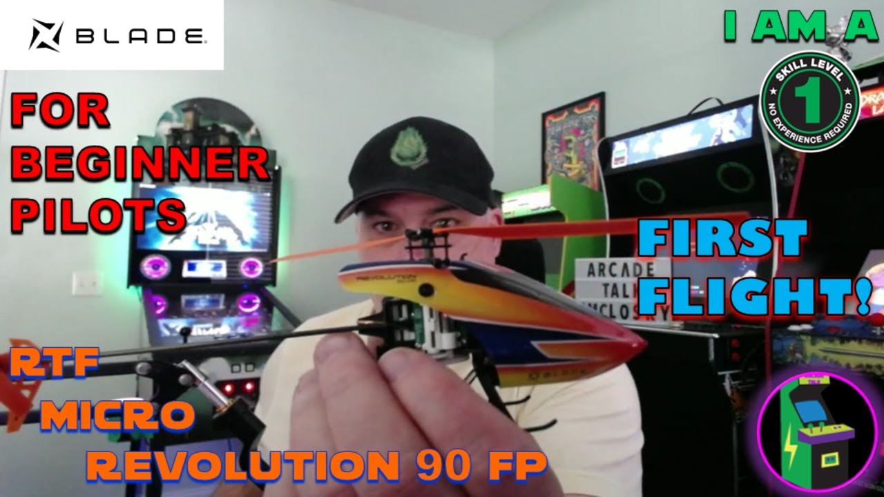 Blade - Revolution 90 FP - RTF - Распаковка и первый полёт