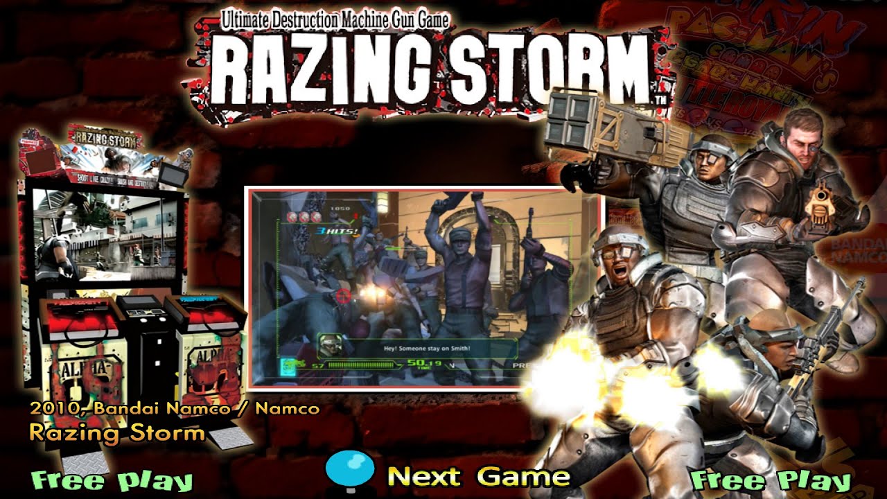 Hyperspin - Razing Storm by Bandai Namco (Namco 357)