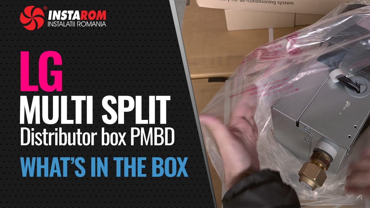 LG PMBD3630 Distributor box for Multi Split | What's in the box