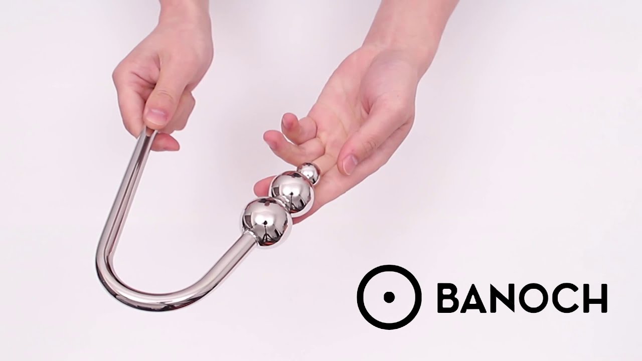Banoch | Bondage hook Triple | bondage haak metaal  | &empty; 19 /30/ 35 mm bal