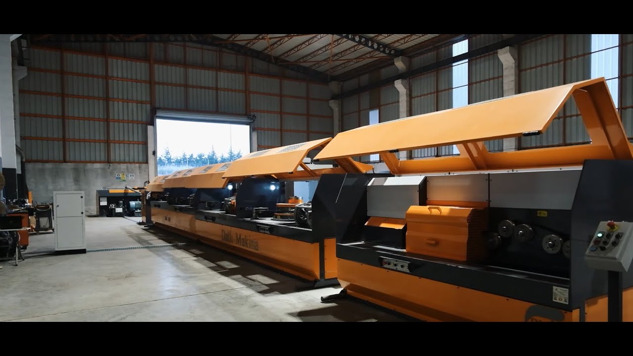 FULLY AUTOMATIC DRY WIRE DRAWING MACHINE - Dallı Makine