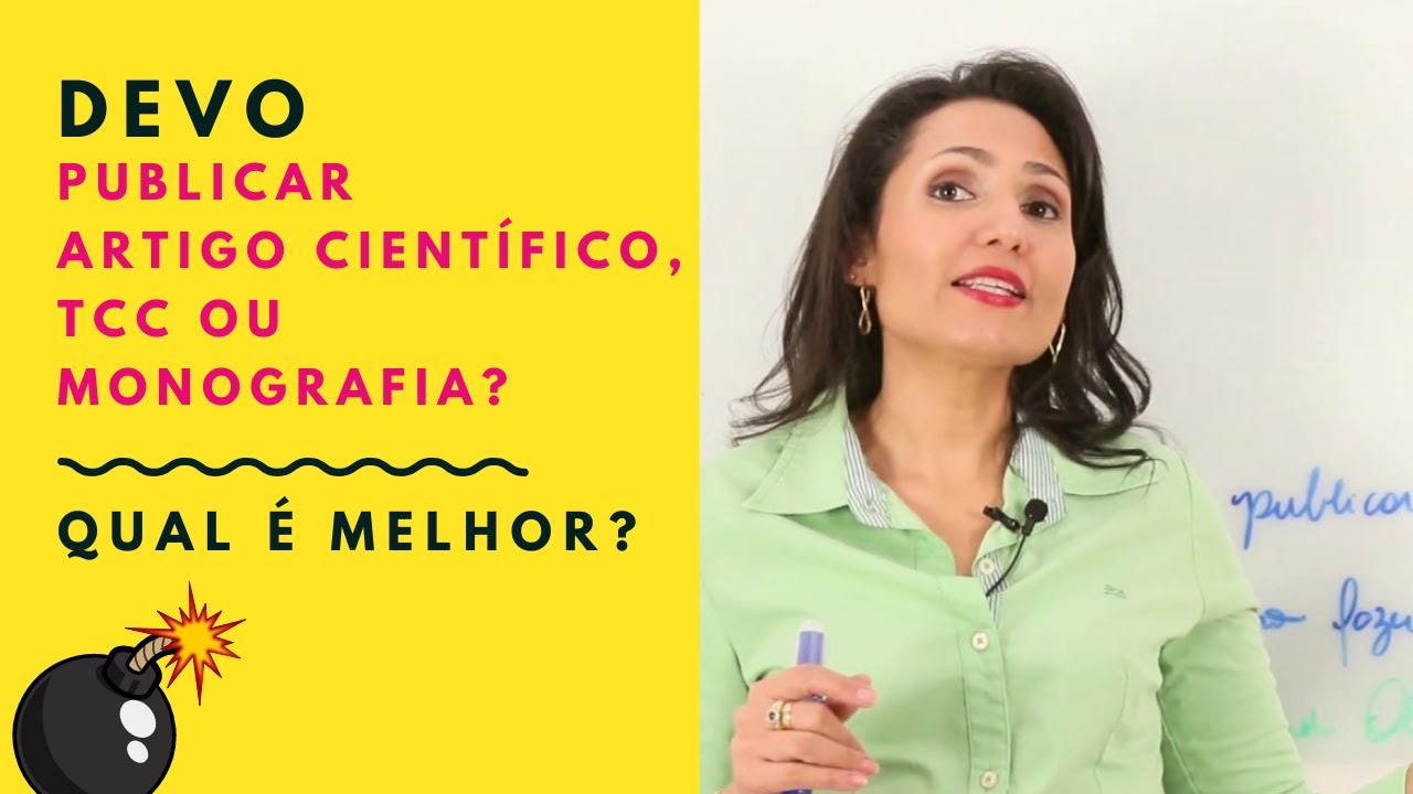 Devo Publicar Artigo Cient&iacute;fico, TCC ou Monografia ? - Qual &eacute; melhor? - Revista Cient&iacute;fica