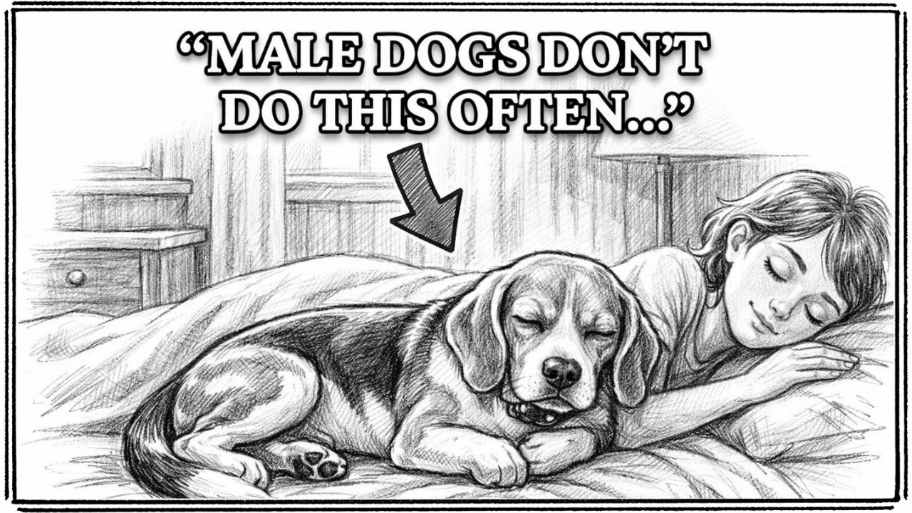 Dog Behavior Explained | Why Your Male Dog Sleeps With You — Here’s What It Really Means